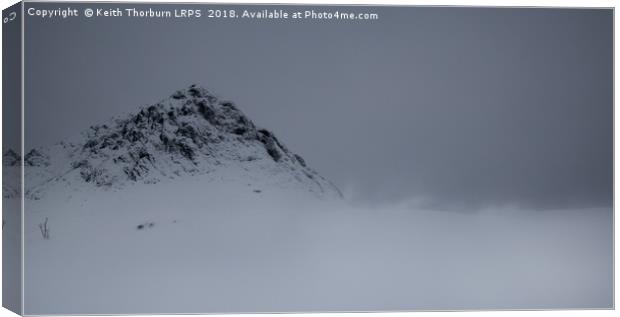 Buachaille Etive Mor Canvas Print by Keith Thorburn EFIAP/b