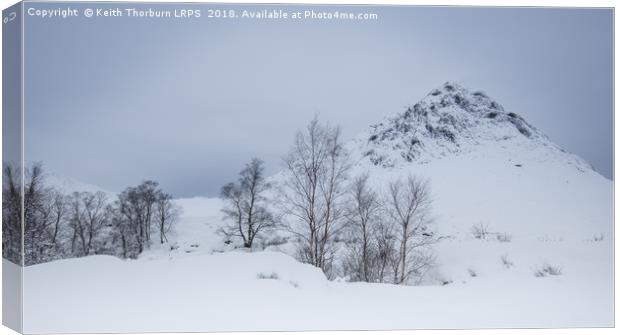 Buachaille Etive Mor Canvas Print by Keith Thorburn EFIAP/b