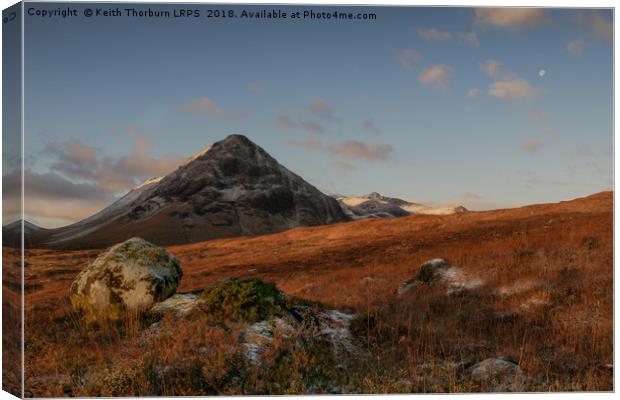 The Morning Glow on the Beag Canvas Print by Keith Thorburn EFIAP/b