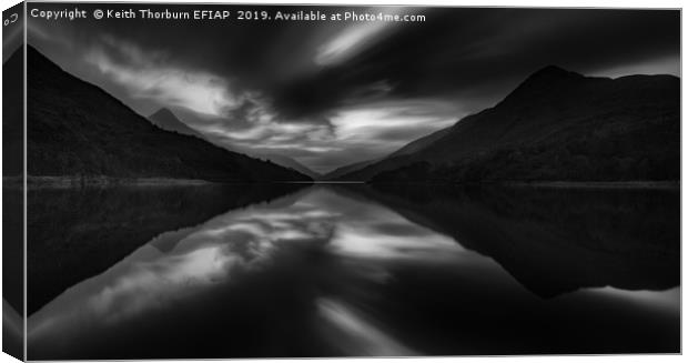 Down the Leven Canvas Print by Keith Thorburn EFIAP/b