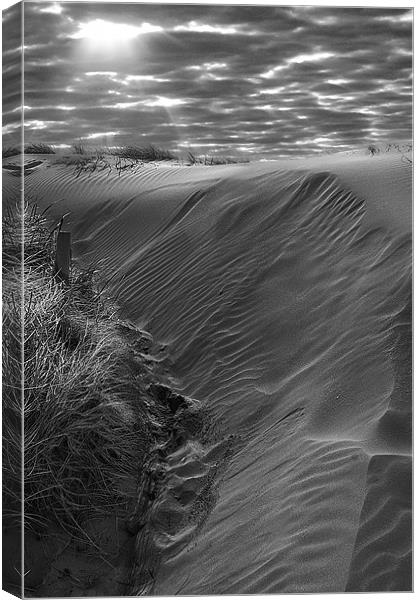 The path to the beach Canvas Print by Keith Thorburn EFIAP/b