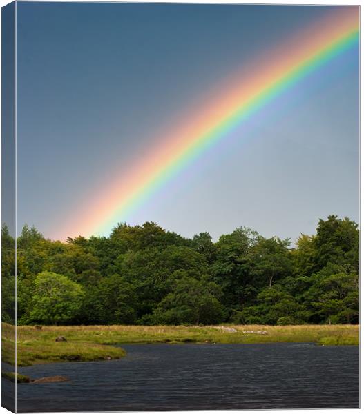 Rainbow Canvas Print by Keith Thorburn EFIAP/b