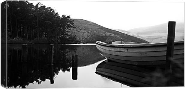 Boat Lake Canvas Print by Keith Thorburn EFIAP/b