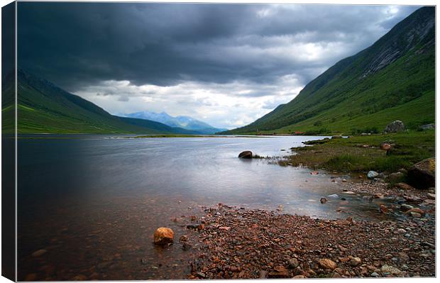 Loch Etive Canvas Print by Keith Thorburn EFIAP/b