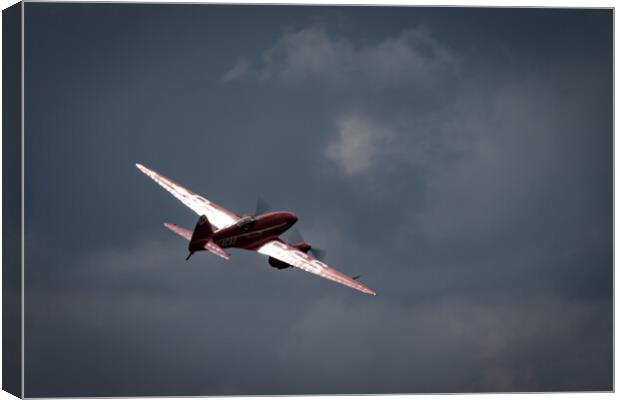 De Havilland DH88 Comet Canvas Print by J Biggadike