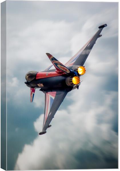 RAF Typhoon Canvas Print by J Biggadike