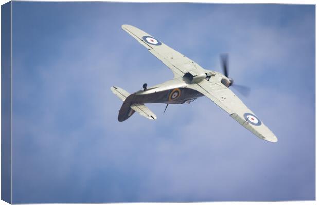  Hawker Hurricane Mk IIc Canvas Print by J Biggadike