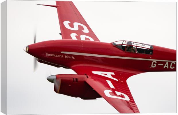 De Havilland DH88 Comet Canvas Print by J Biggadike