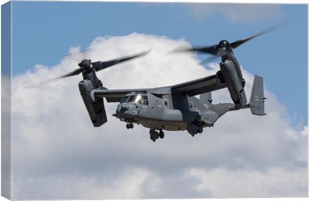 CV-22 Osprey Canvas Print by J Biggadike