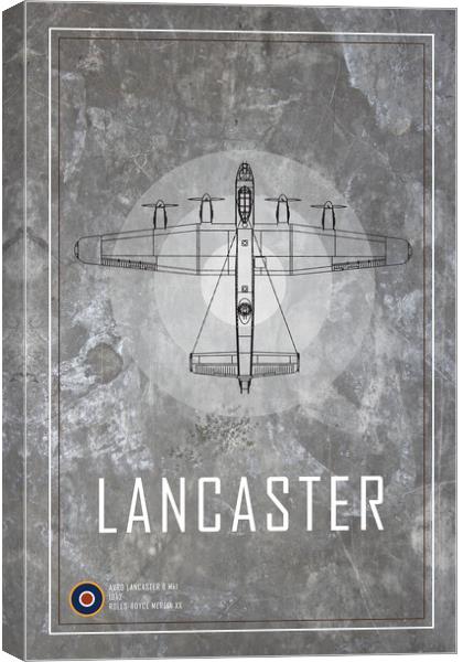 Lancaster MkI Canvas Print by J Biggadike