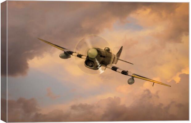 Hawker Tempest MkV Canvas Print by J Biggadike