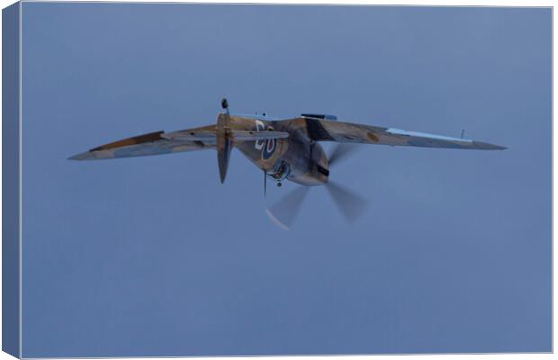 Supermarine Spitfire MK356 Canvas Print by J Biggadike