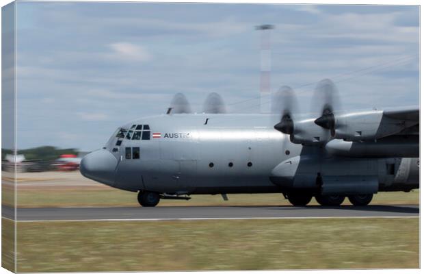 Lockheed C-130K Hercules Canvas Print by J Biggadike