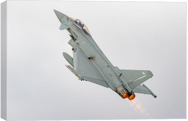 Eurofighter Typhoon Take Off Canvas Print by J Biggadike