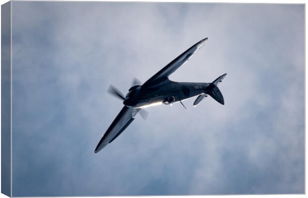 NHS Supermarine Spitfire Canvas Print by J Biggadike