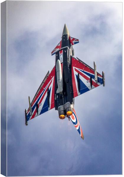 RAF Typhoon Blackjack ZJ914 Canvas Print by J Biggadike