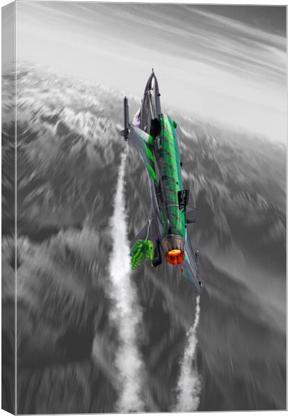Belgian F-16 Solo Display Canvas Print by J Biggadike