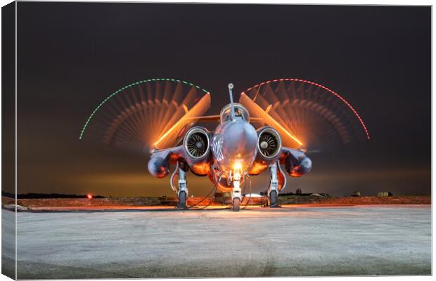 Blackburn Buccaneer Canvas Print by J Biggadike