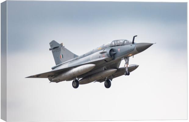 IAF Mirage 2000 Canvas Print by J Biggadike
