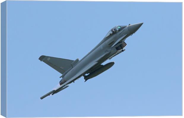 RAF Eurofighter Typhoon Anarchy1 Canvas Print by J Biggadike