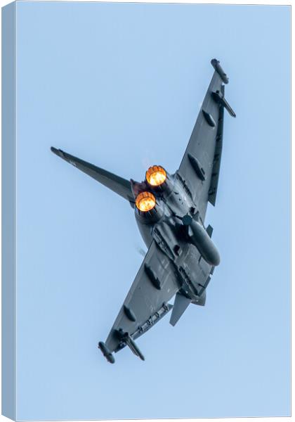 RAF Eurofighter Typhoon Anarchy1 Canvas Print by J Biggadike