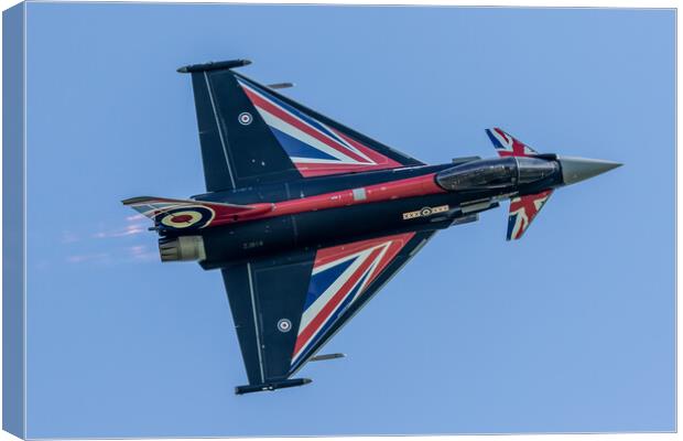 RAF Eurofighter Typhoon Blackjack Canvas Print by J Biggadike