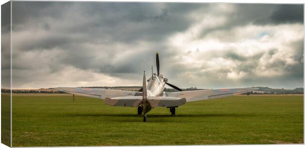 Spitfire MkIa X4650 KL-A Canvas Print by J Biggadike