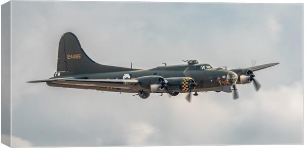 B-17 Sally B Canvas Print by J Biggadike