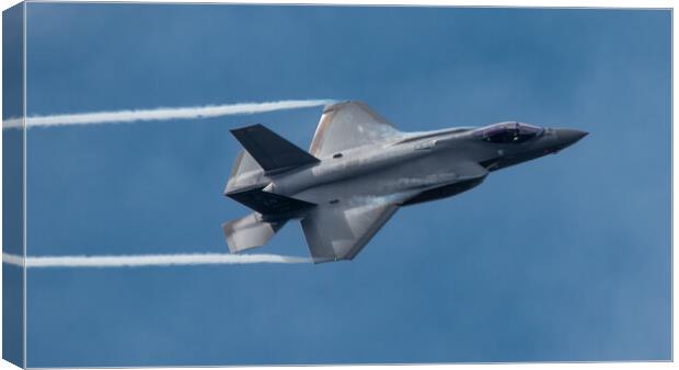 F35A Lightning II Canvas Print by J Biggadike