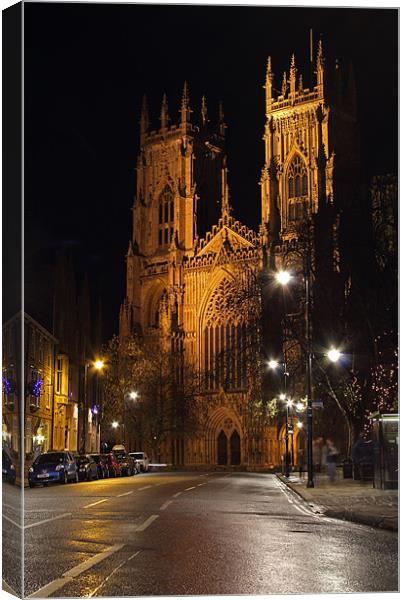 York Cathedral Canvas Print by J Biggadike