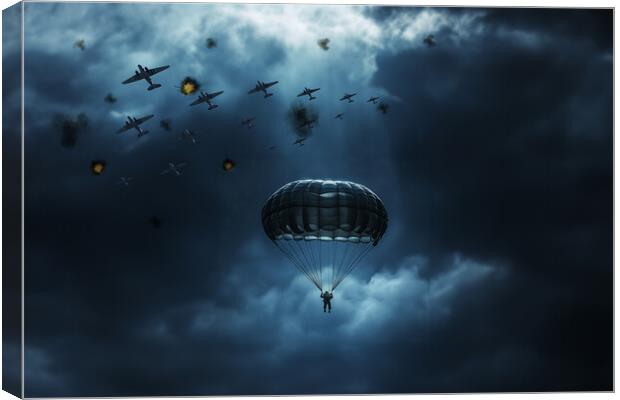 D-Day The Day of Days Canvas Print by J Biggadike