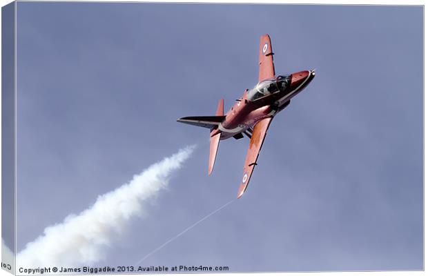 RED Arrow HDR Canvas Print by J Biggadike