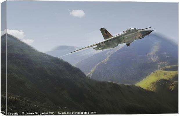 F-111 Canvas Print by J Biggadike