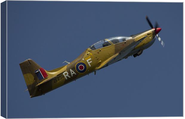 RAF Tucano Canvas Print by J Biggadike