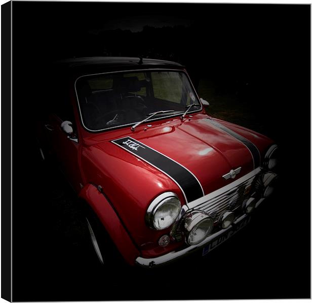 Mini Cooper Canvas Print by J Biggadike