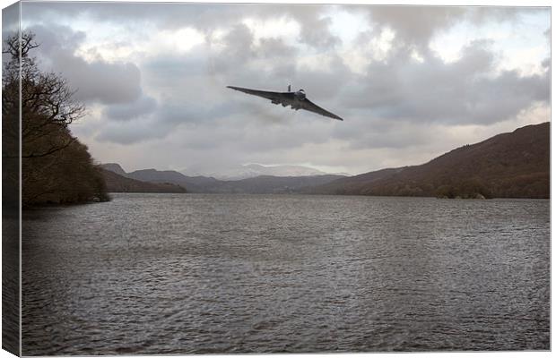 Vulcan Training Canvas Print by J Biggadike