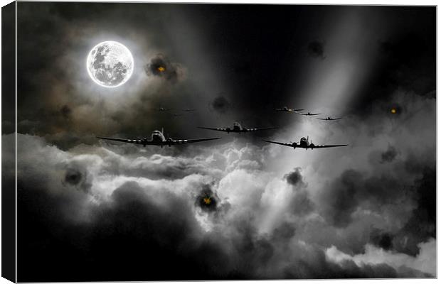 Invasion of Europe Canvas Print by J Biggadike