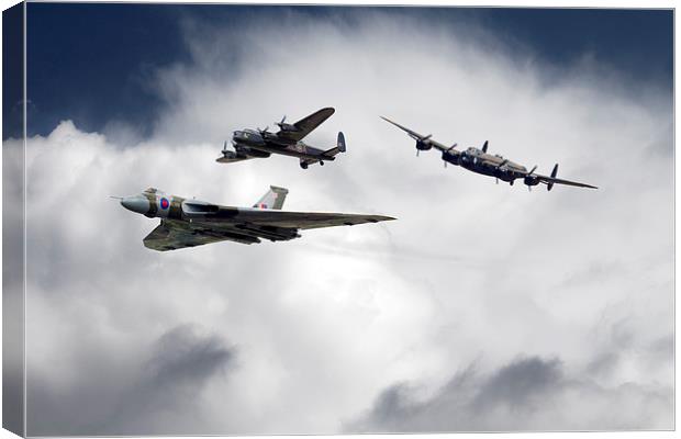 Avro History Canvas Print by J Biggadike