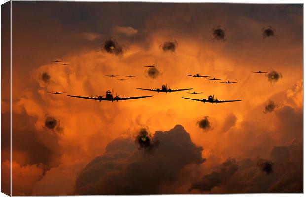 Airborne Invasion  Canvas Print by J Biggadike