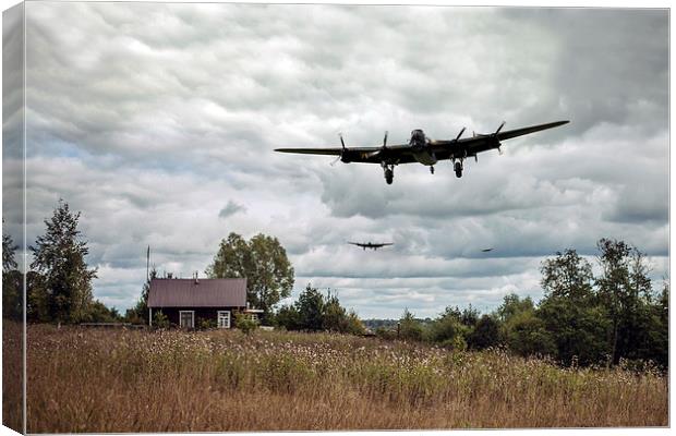 Cleared To Land  Canvas Print by J Biggadike