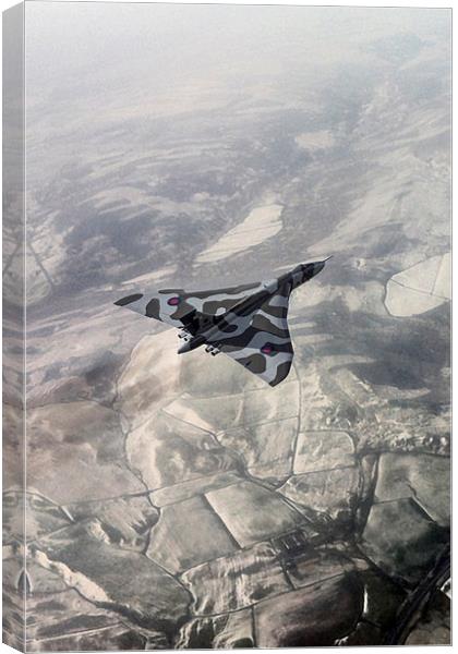 Vulcan Venom - Portrait  Canvas Print by J Biggadike