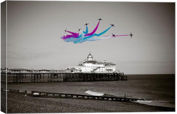 Eastbourne Break Canvas Print by J Biggadike