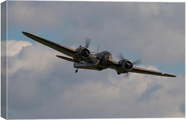 Bristol Blenheim Canvas Print by J Biggadike