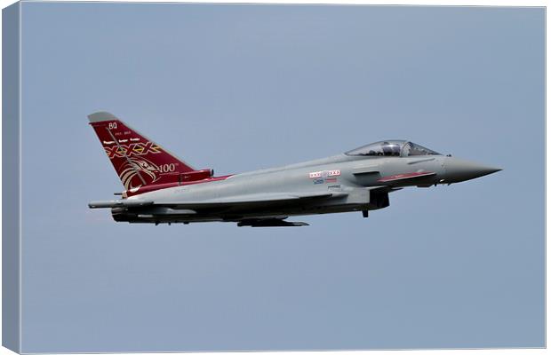 Royal Air Force Typhoon Canvas Print by J Biggadike