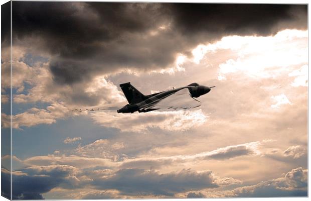 Vulcan Skyward Canvas Print by J Biggadike