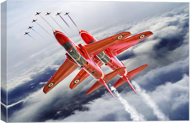 Britain's Ultimate Pilots Canvas Print by J Biggadike