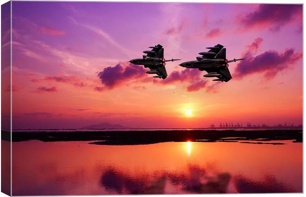 Tornado Wingman Canvas Print by J Biggadike