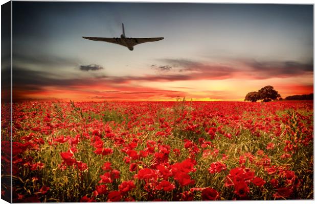 The Final Vulcan Canvas Print by J Biggadike