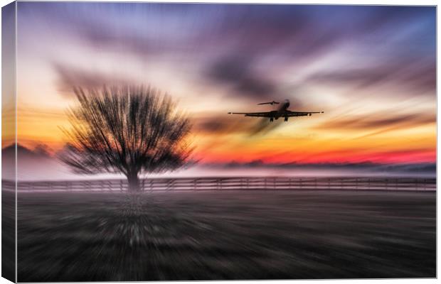 VC-10 Take Off Canvas Print by J Biggadike