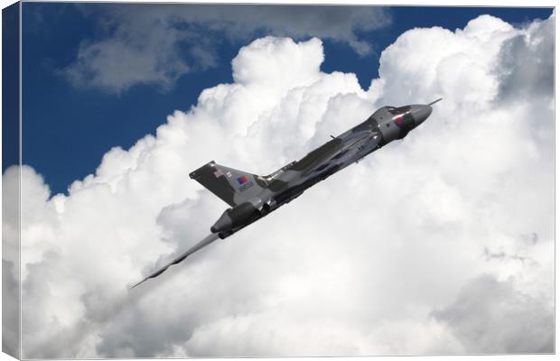 Vulcan Rocket Canvas Print by J Biggadike